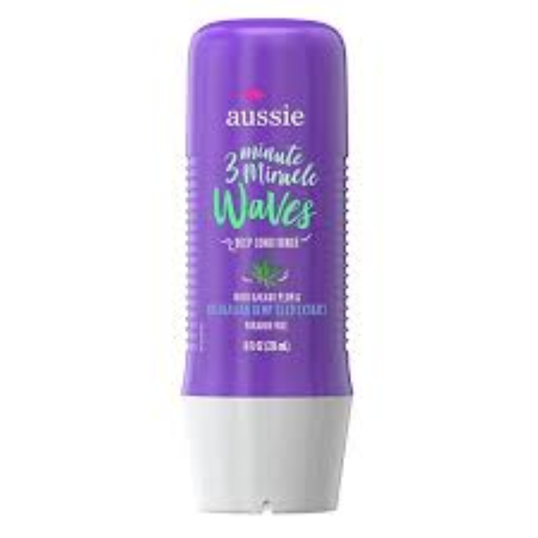 AUSSIE 3 MINUTE MIRACLE WAVES DEEP COND 236ML